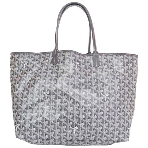 goyard grey tote gm|goyard gm tote price.